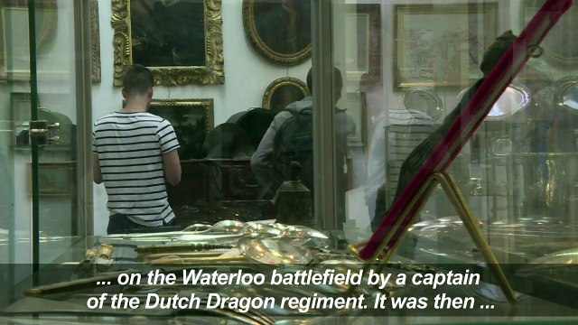 Napoleon's hat from the battlefield of Waterloo up for auction