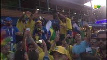 Brasileiros viram a noite fazendo festa na Rússia mesmo após empate na estreia