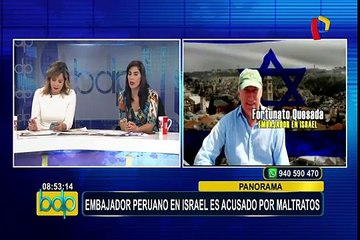 Canciller dispone retorno de embajador peruano en Israel tras denuncia por maltratos