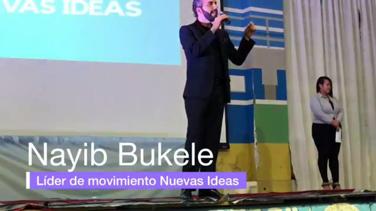 Nayib Bukele candidatos del FMLN y ARENA la tienen fácil