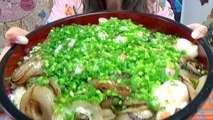 【MUKBANG】 USING 9 ONIONS!!! Onion Steak Rice Bowl [6.3Kg] 7210kcal [Use CC]|Yuka [Oogui]