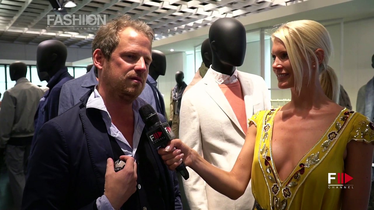 BALDESSARINI Interview with DIRK SCHAAL   Pitti 94 Firenze - Fashion Channel