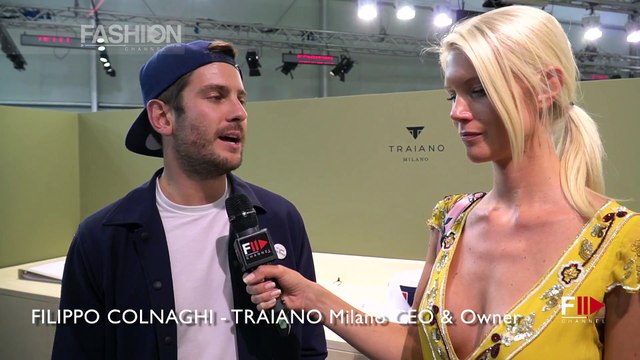 TRAIANO Milano Interview with FILIPPO COLNAGHI Pitti 94 Firenze - Fashion Channel