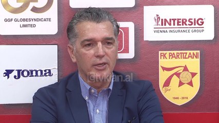 Skender Gega prezantohet te Partizani