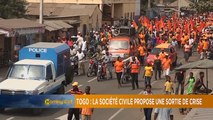 Togo civil society, trade unions propose ways out of political crisis