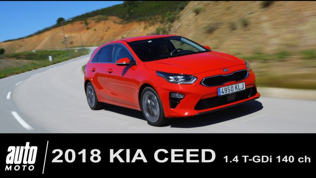 2018 Kia Ceed 1.4 T-GDI DCT7 Essai POV Auto-Moto.com