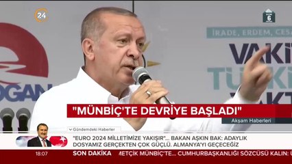 Cumhurbaşkanı Erdoğan Ordu mitinginde konuştu (18 Haziran 2018)