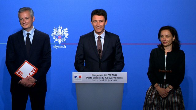 Compte-rendu du Conseil des ministres du lundi 18 juin 2018