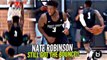 Nate Robinson STILL Got The BOUNCE!! Makes It Look EASY w/ Isaac Hamilton at The Drew!!