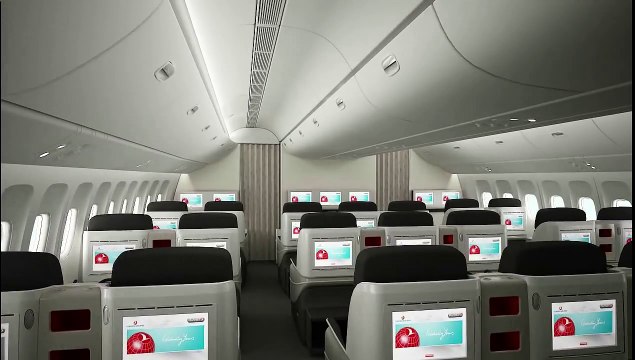 Turkish Airlines Business Class 3D