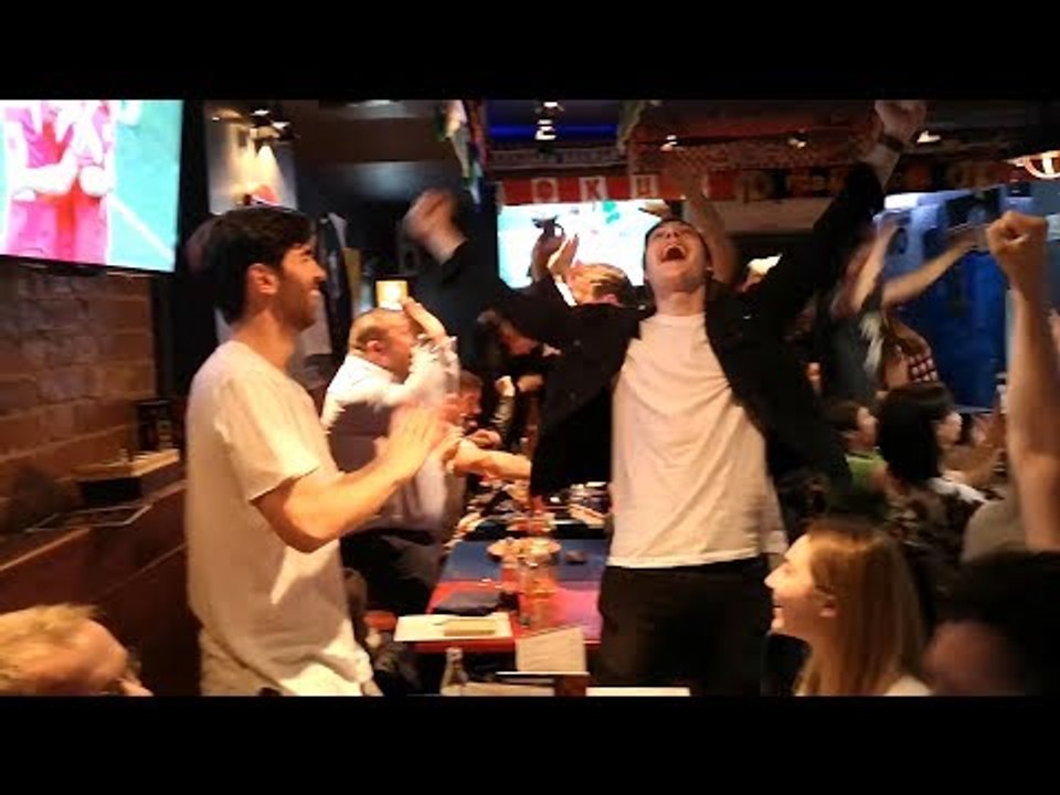England Fans Join Patriotic Russians In Moscow Pub For World Cup Opener - Interview