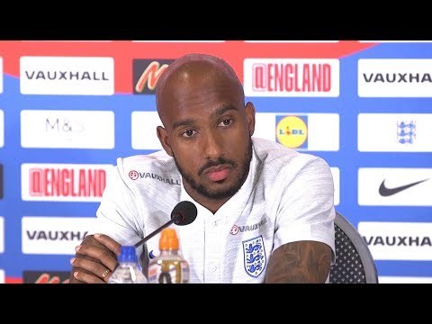 Fabian Delph Pre-Match Press Conference - Tunisia v England - Russia 2018 World Cup Embargo Extras