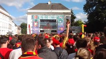 Grosse ambiance à Tournai lors du match Belgique Panama