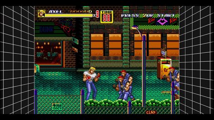 SEGA Genesis Classics Streets Of Rage 2 Axel Gameplay