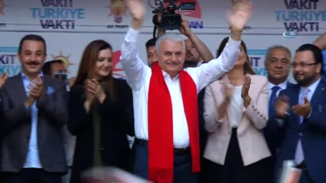 Başbakan Binali Yıldırım: Cumhur İttifakı Münbiç'te, Kandil'de Terörü Yerle Bir Etmektir