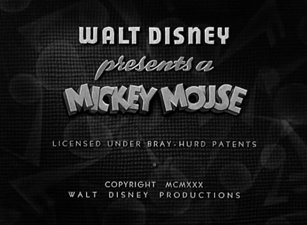 Mickey Mouse - The Chain Gang  (1930)