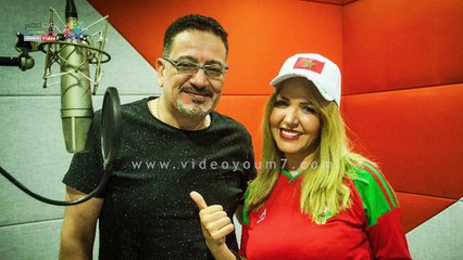 المغربية سارة حبيب تغني "همه يا رجاله" للمنتخبات العربية بكاس العالم بـ4 لهجات