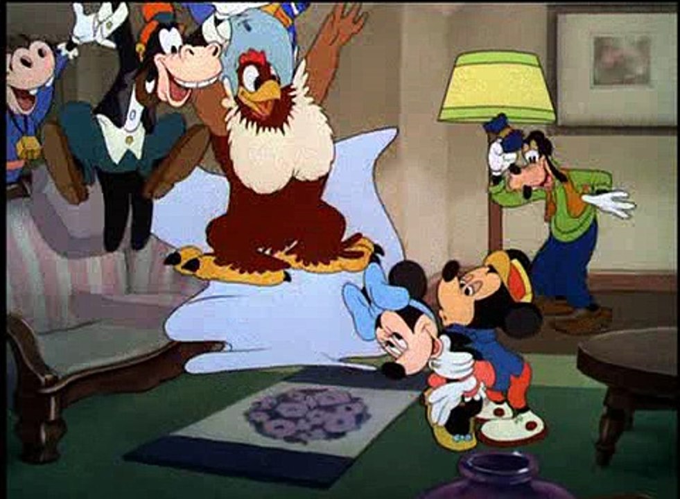 Mickey Mouse, Minnie, Donald, Goofy - Mickey's Birthday Party  (1942)