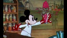 Mickey Mouse, Pluto - The Worm Turns  (1937)