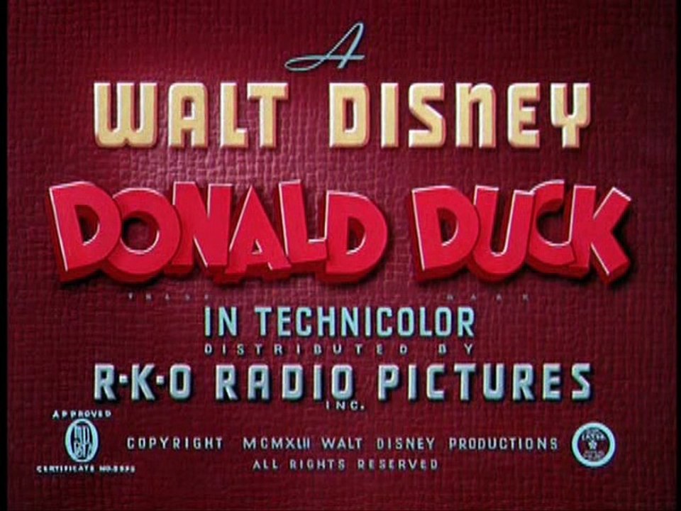 Donald Duck - Der Fuehrer's Face  (1943)