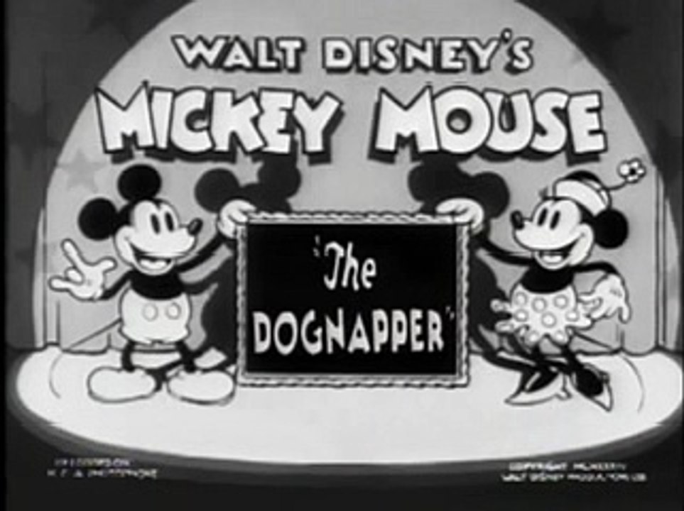 Mickey Mouse & Donald Duck - The Dognapper  (1934)