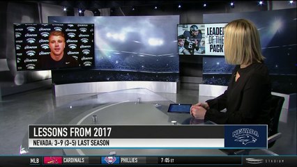 Nevada QB Ty Gangi Discusses His Goals for 2018
