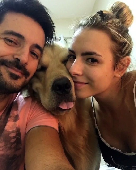 Adorable Third-Wheeling Dog