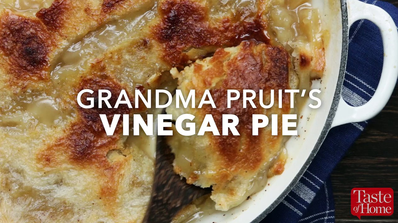 Grandma Pruit's Vinegar Pie