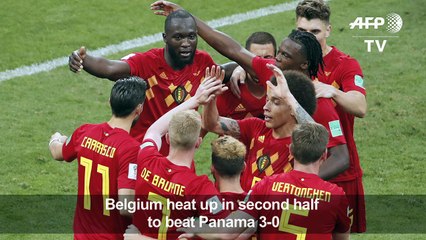 PHOTOS: Belgium win 3-0 against first-timers Panama