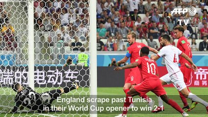 World Cup: England beat Tunisia 2-1 thanks to Harry Kane header