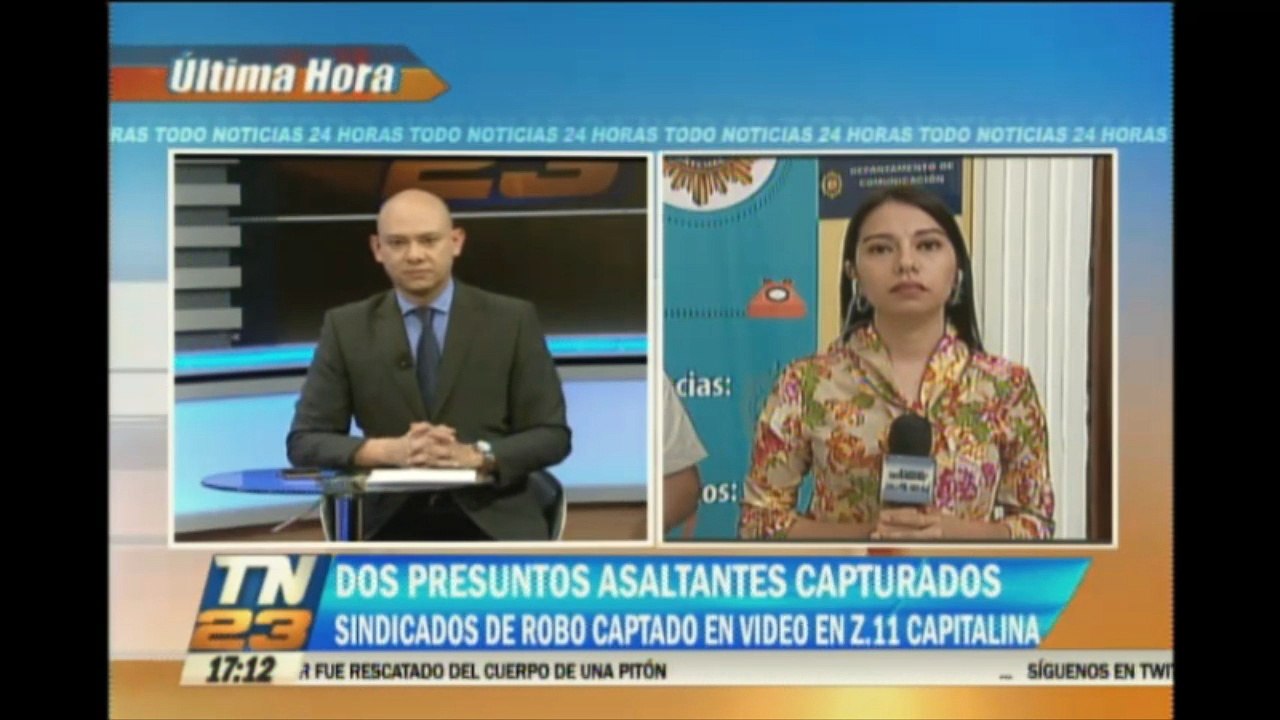 Presuntos asaltantes capturados en zona 11