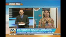 Presuntos asaltantes capturados en zona 11