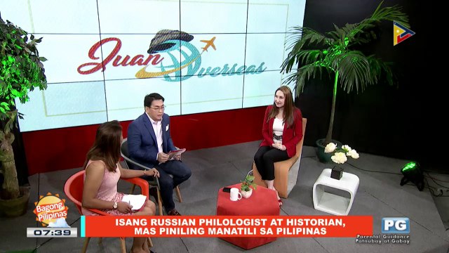 JUAN OVERSEAS: Isang Russian philologist at historian, mas piniling manatili sa Pilipinas