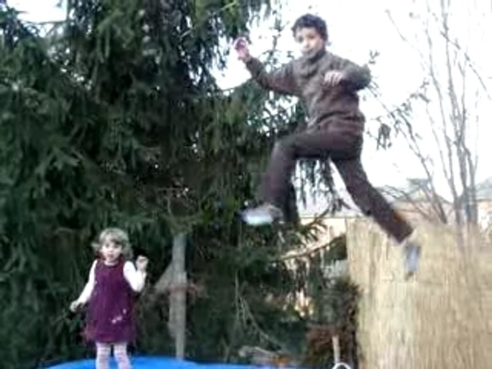 Bat au trempoline