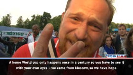 Download Video: Russian fans full of optimism after Saudi Arabia thrashing