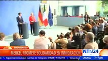 Angela Merkel rechazó exigencia de no aceptar a refugiados que ya pidieron asilo en otros países