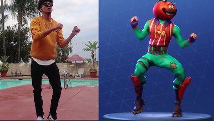 LOS BAILES DE FORTNITE EN VIDA REAL RETO | Fortnite Dance Challenge