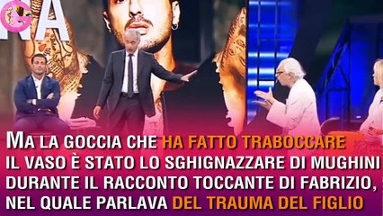 Corona RISSA in studio da Giletti: “Ti compro e ti metto in giardino”