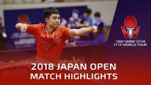 2018 Japan Open Highlights | Yu Ziyang vs Anton Kallberg (Pre)