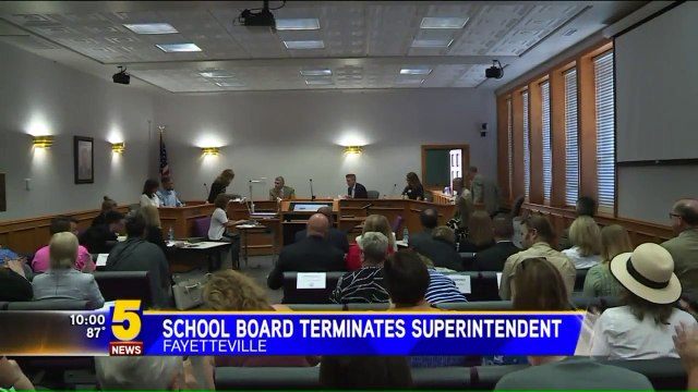 Arkansas School Board Votes to Terminate Superintendent Accused of Sexual Harassment