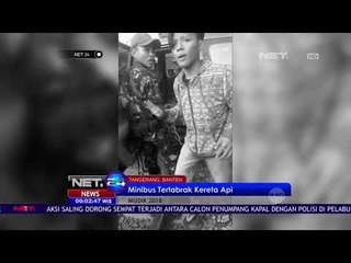 NET.MUDIK 2018-Minibus Tertabrak Kereta Api -NET24