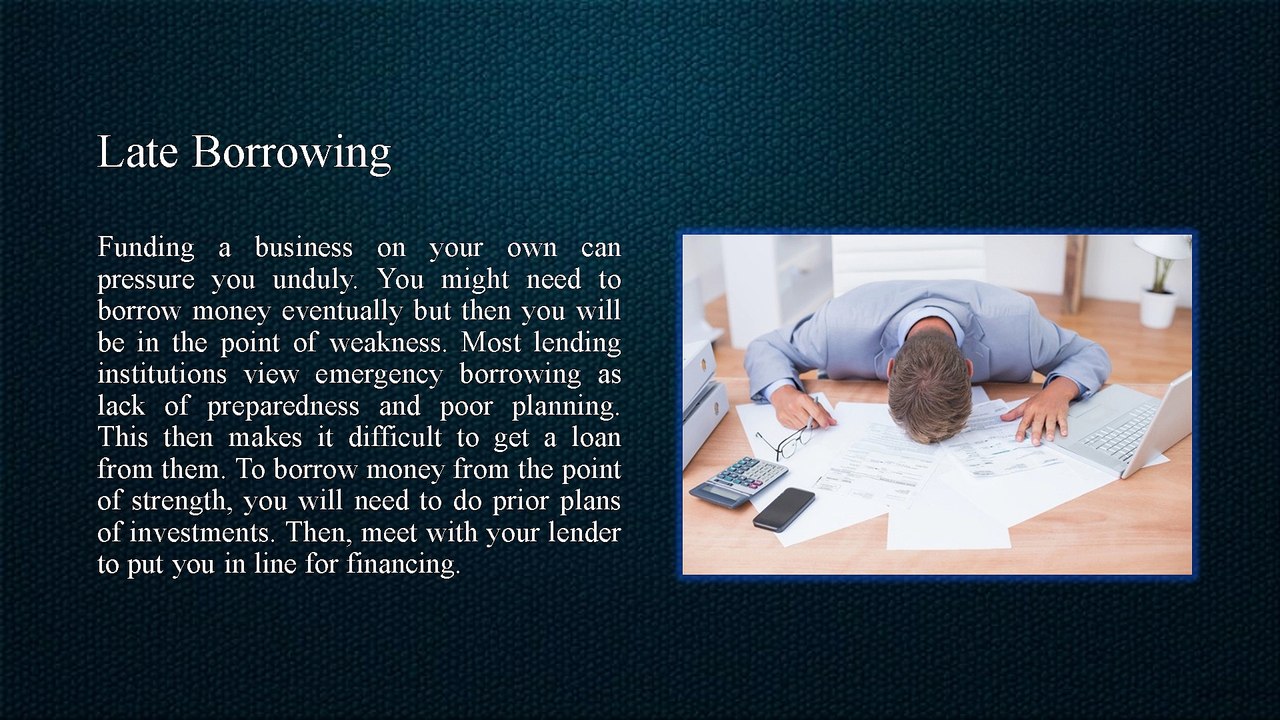 Mistakes you Should Avoid When Borrowing Money by Jay Findling