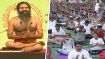 World Yoga Day : Baba Ramdev organise Yoga camp in Rajasthan | Oneindia News
