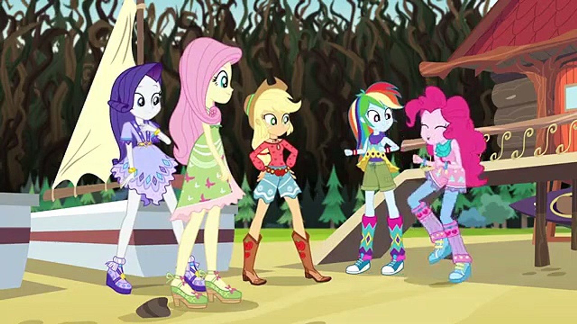 My Little Pony Equestria Girls Legend Of Everfree 18 Part 1 Part 2 2 Video Dailymotion