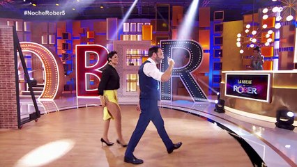 El grafitero Jorge 'El Rojo' realiza un grafiti muy especial para 'La noche de Rober'.