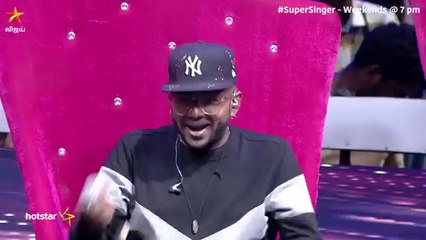 Vijay TV Ramar sings Athadi ena Udambi Songs with Unni Krishnan