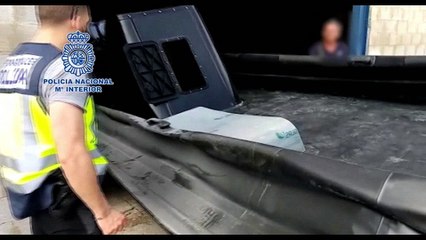 La Policía Nacional interviene 2 NARCOLANCHAS y 3 motores de gran potencia en Jerez de la Frontera, Cádiz