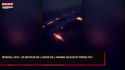 Mondial 2018 : L'avion de l'Arabie Saoudite prend feu en plein vol (Vidéo)