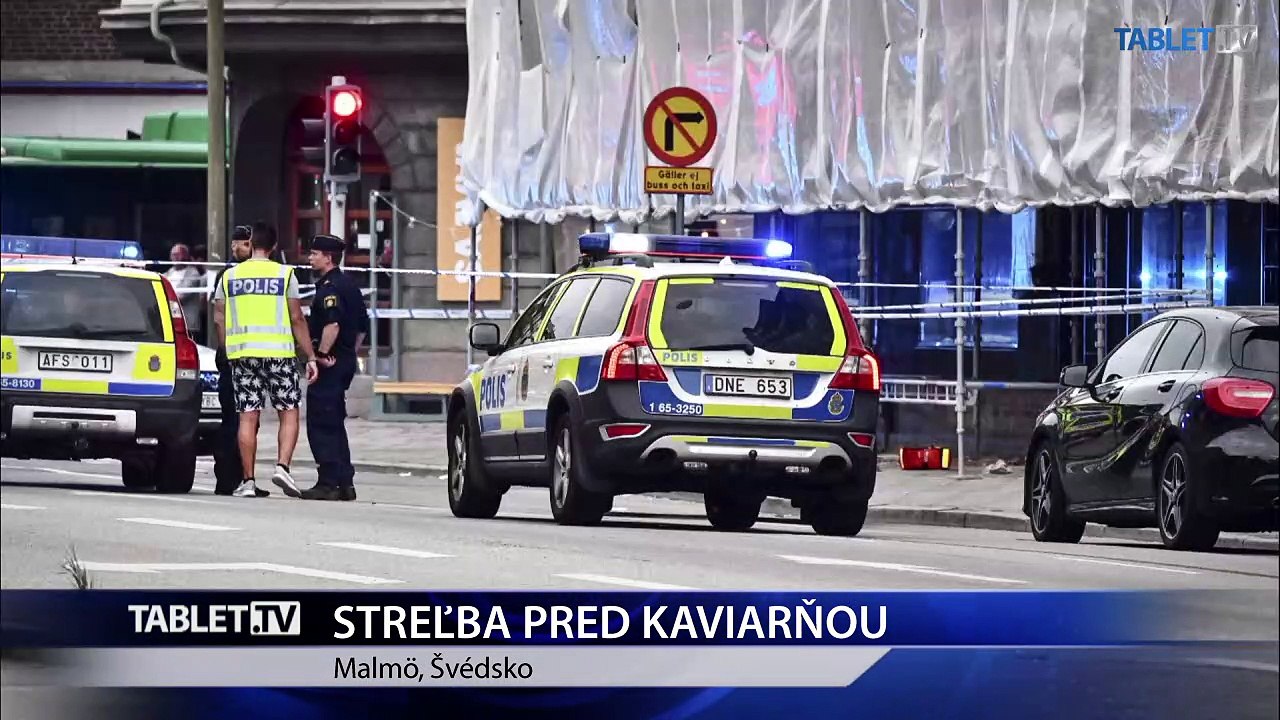STRELBA PRED KAVIARNOU