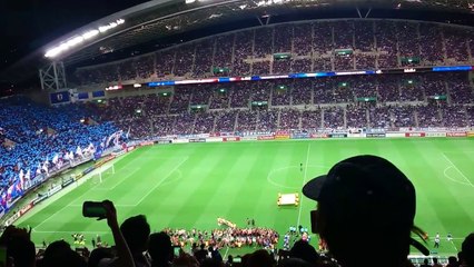 W杯アジア最終予選 日本 VS オーストラリア　選手入場